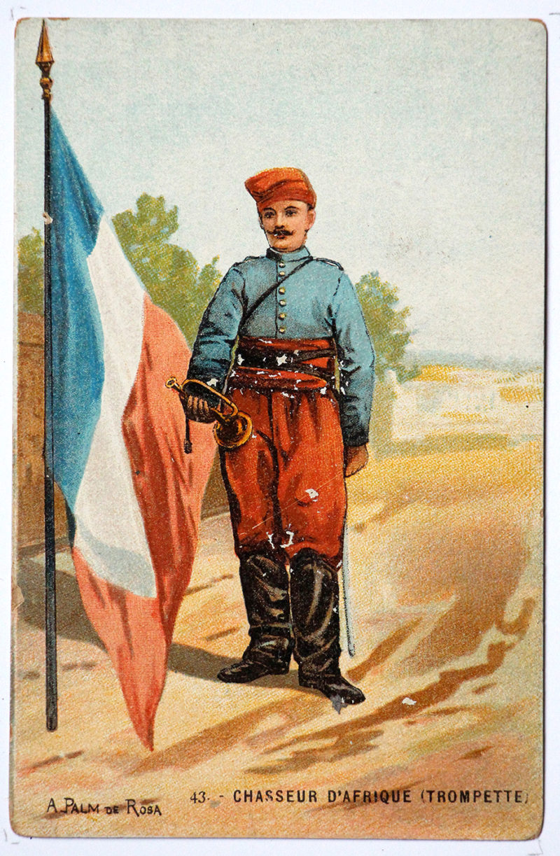 Série 48 cartes uniforme Armée Française 3éme République - 1900