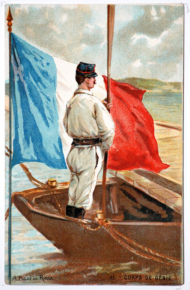 Série 48 cartes uniforme Armée Française 3éme République - 1900