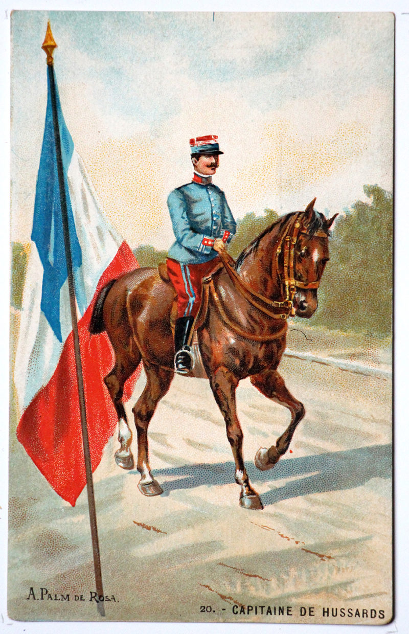 Série 48 cartes uniforme Armée Française 3éme République - 1900