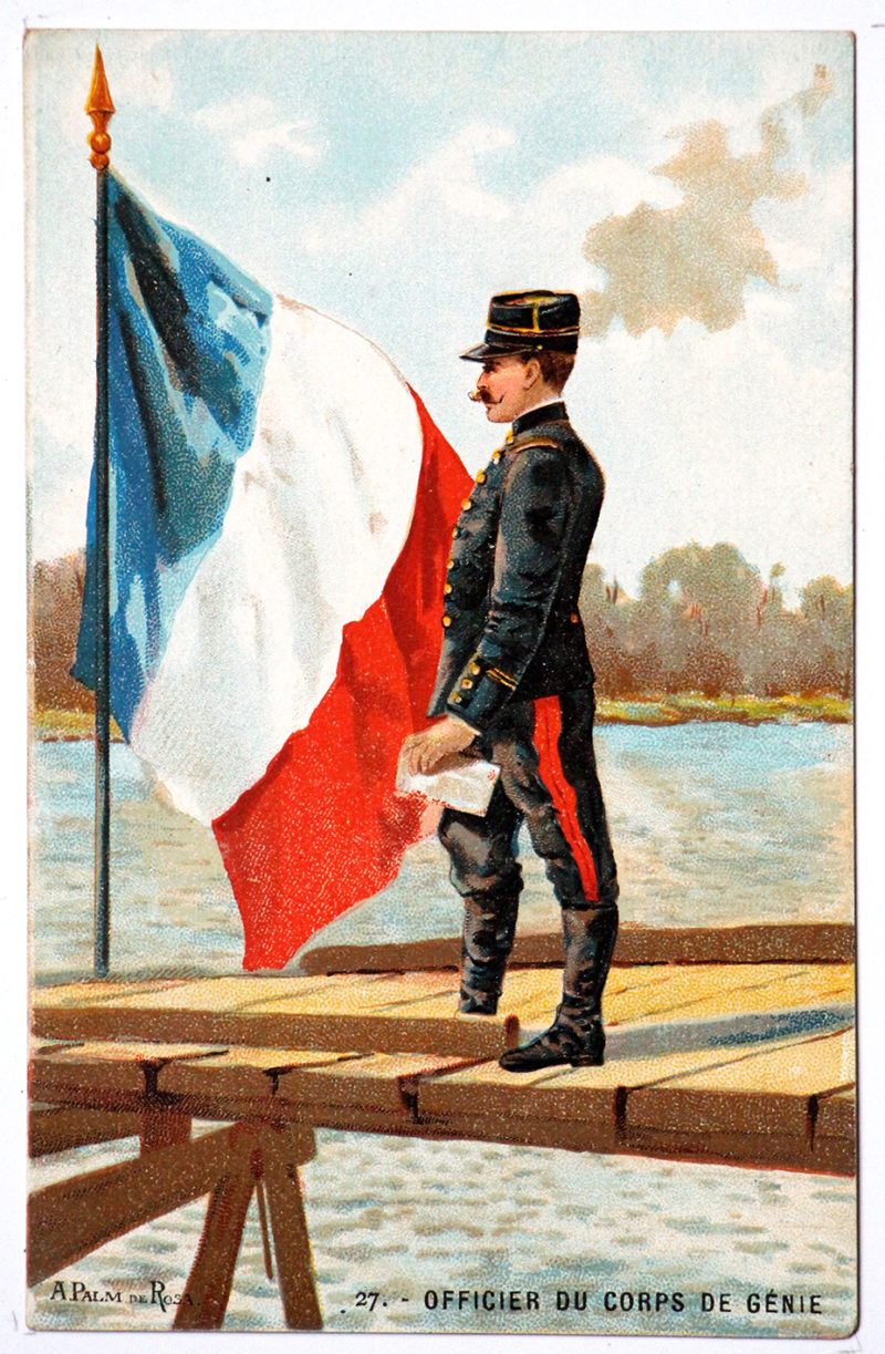 Série 48 cartes uniforme Armée Française 3éme République - 1900