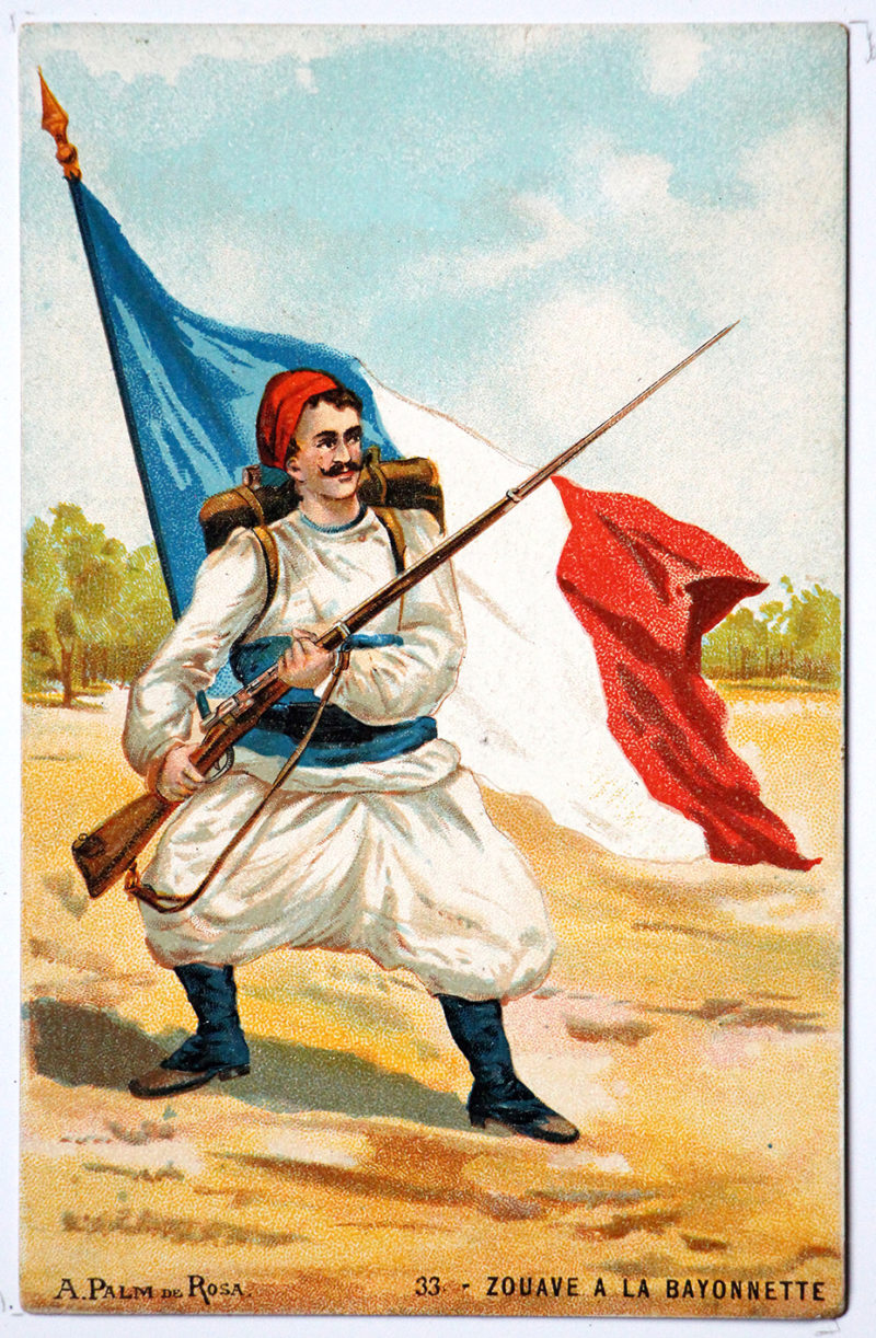 Série 48 cartes uniforme Armée Française 3éme République - 1900