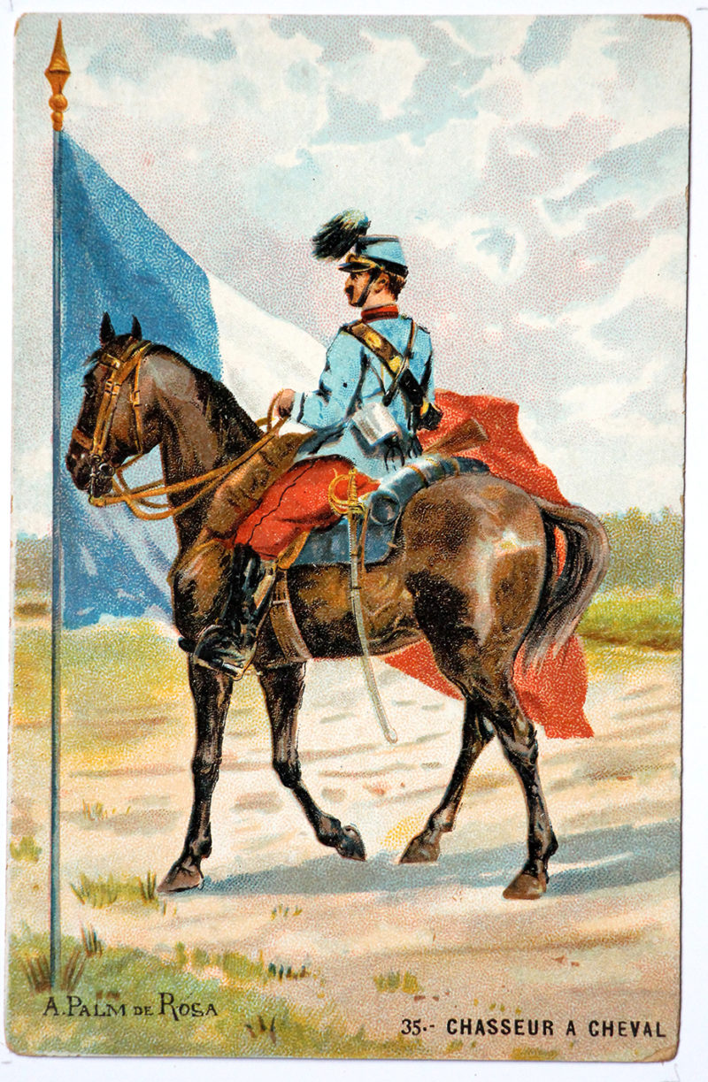 Série 48 cartes uniforme Armée Française 3éme République - 1900