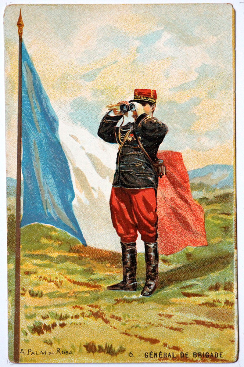 Série 48 cartes uniforme Armée Française 3éme République - 1900