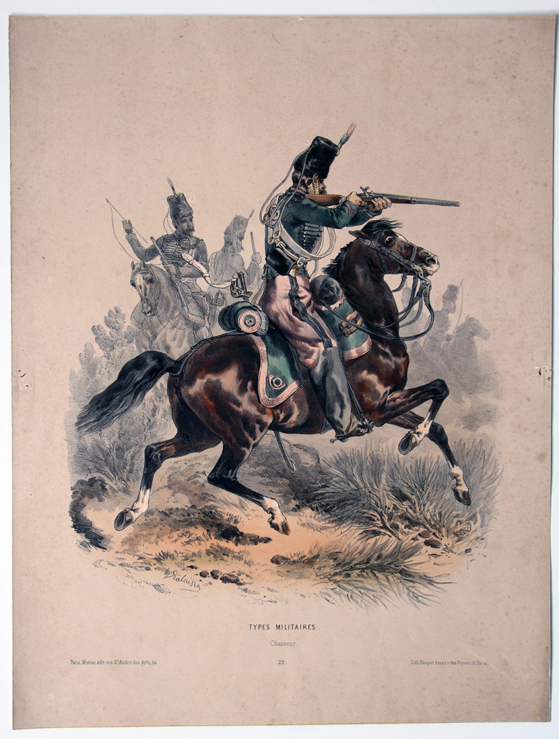 Uniforme Second Empire Chasseur à Cheval - François Hippolyte Lalaisse