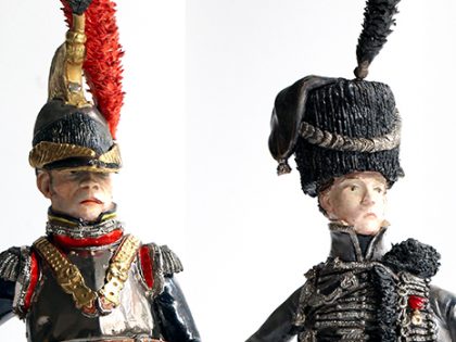 Bernard Belluc et ses figurines en faïence polychrome, une collection particulière.