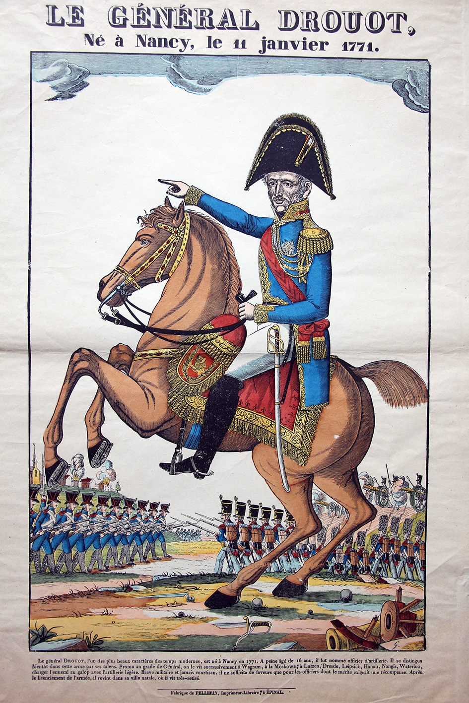 Grande Imagerie Pellerin – Général Drout - Révolution – Empire