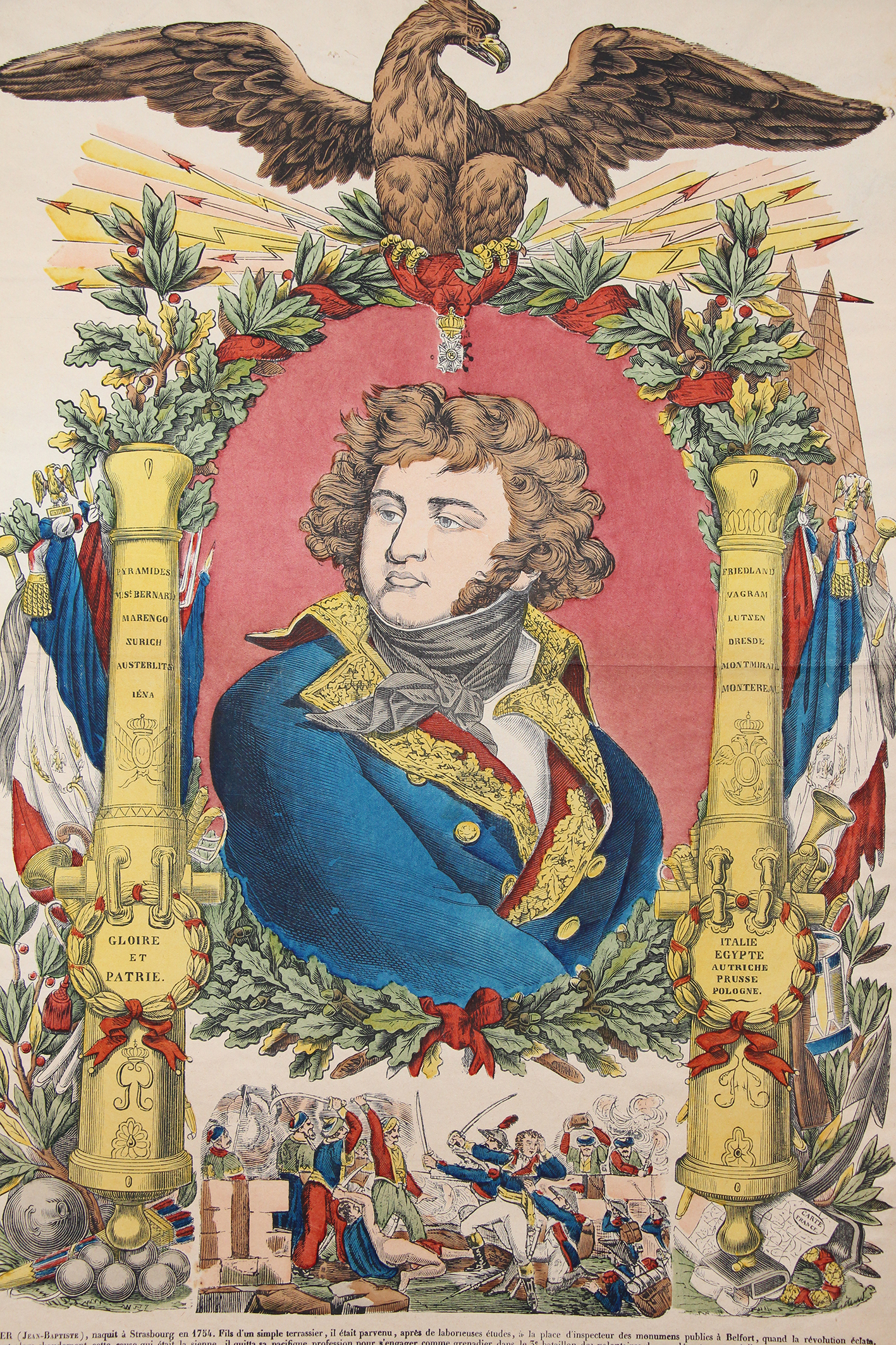 Grande Imagerie Pellerin - Général Kleber - Gloire Nationale -Strasbourg - Révolution - Empire