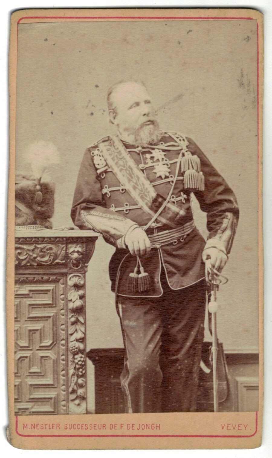 CDV – Guillaume III, né Willem Alexander Paul Frederik Lodewijk van Oranje-Nassau