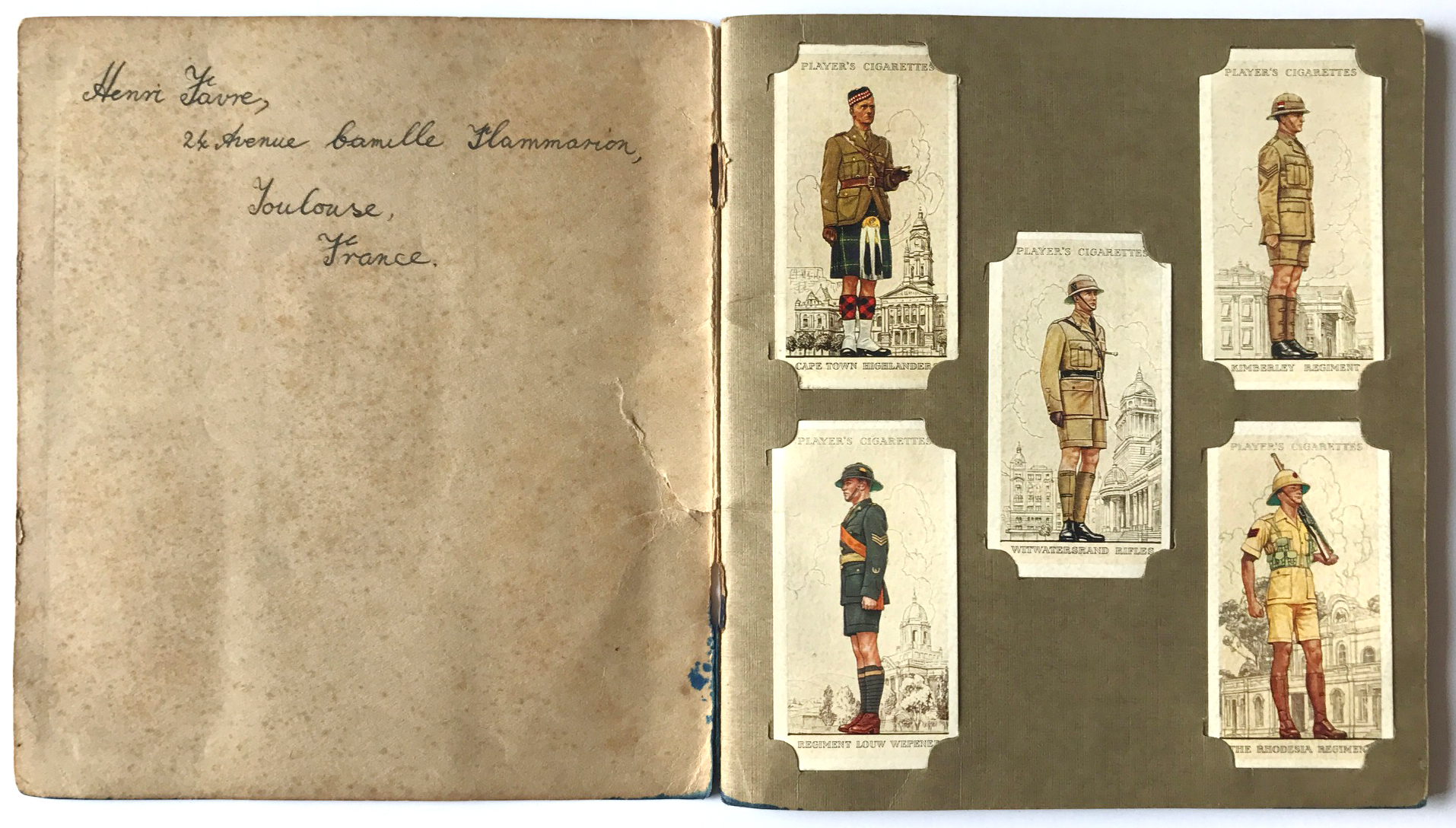 Cigarette Picture Card Album Wills's - Album de carte - Military Uniform of the British empire overseas