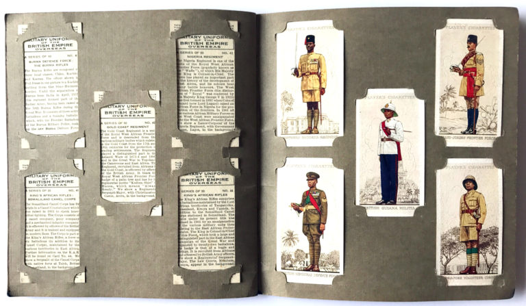 Cigarette Picture Card Album Wills's - Album de carte - Military Uniform of the British empire overseas