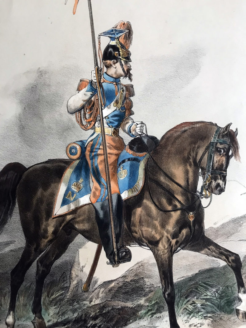 Uniforme Second Empire Lancier de la Garde - François Hippolyte Lalaisse
