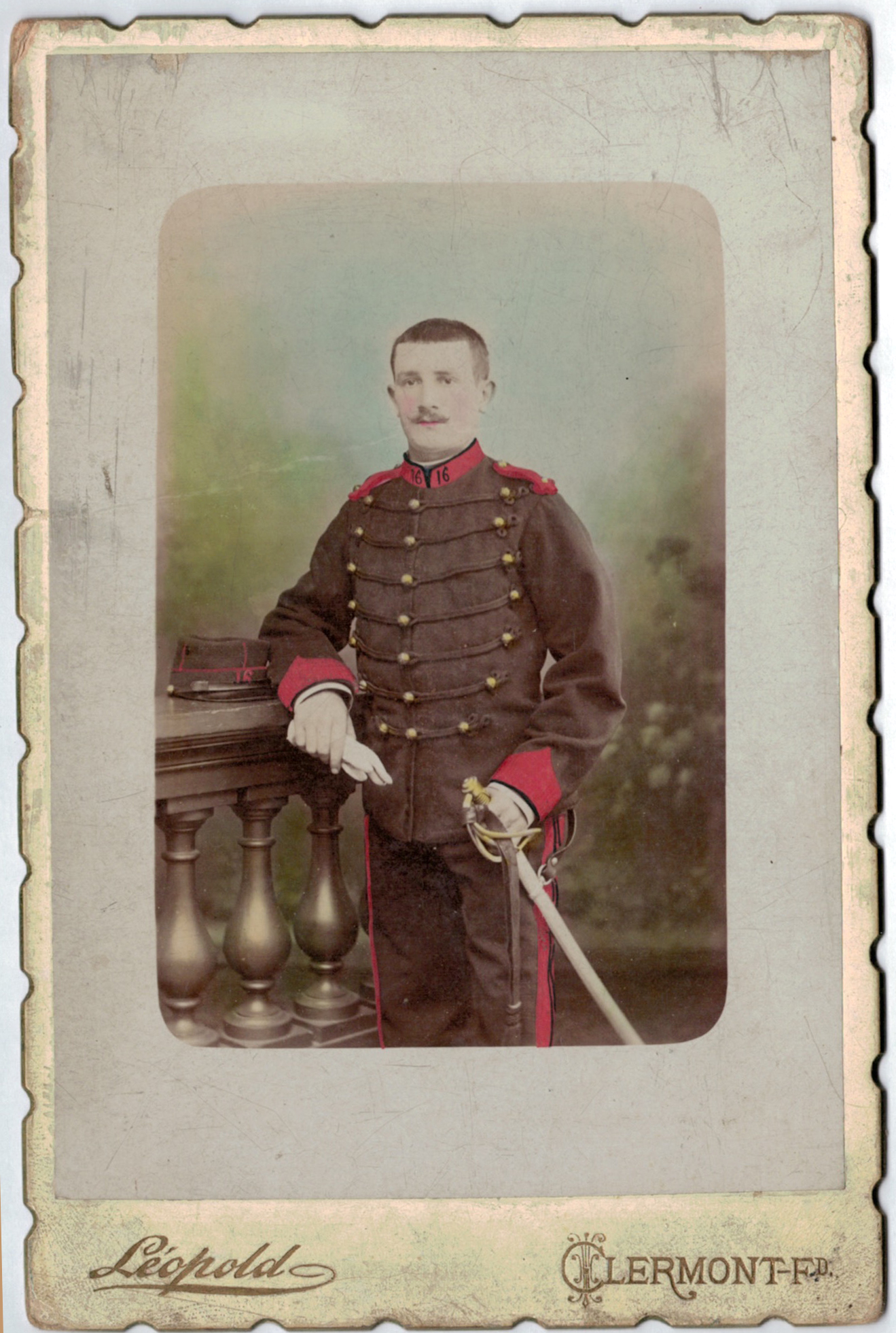 WW1 - Cpa militaria / Carte lettre numérotée  Le Clairon - Les Chants du Soldat  1915 - Collection