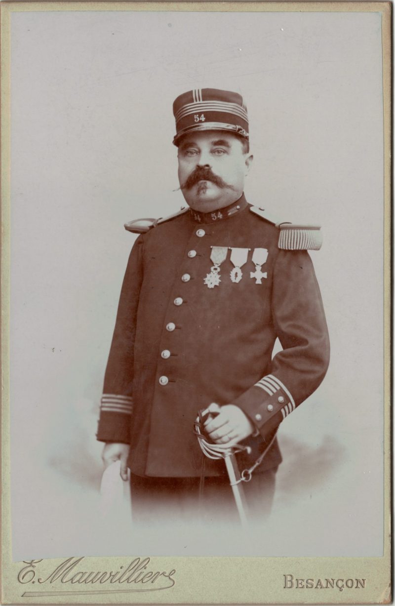 CDV_infanterie_Officier_3e_République