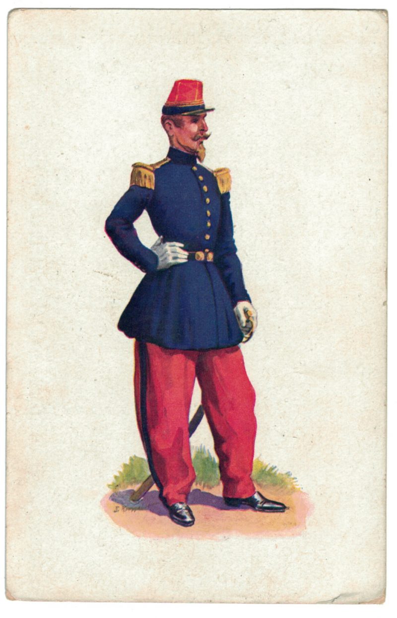 Série 19 Cartes Postale - Armée Française en campagne Algerie - MUSEE MARECHAL FRANCHET D'ESPEREY ALGER