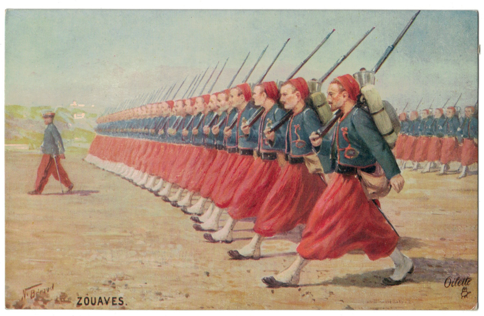 Série 8 Cartes Postale - Armée Française en campagne - 14/18 - Uniforme - Bivouac - Editions Tuck -