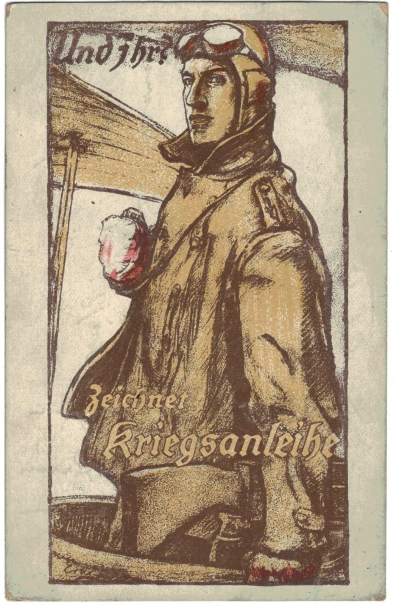 Carte Postale Allemande Lithographie - iconographie 14/18 - Und Ihr ! - Fritz Erler