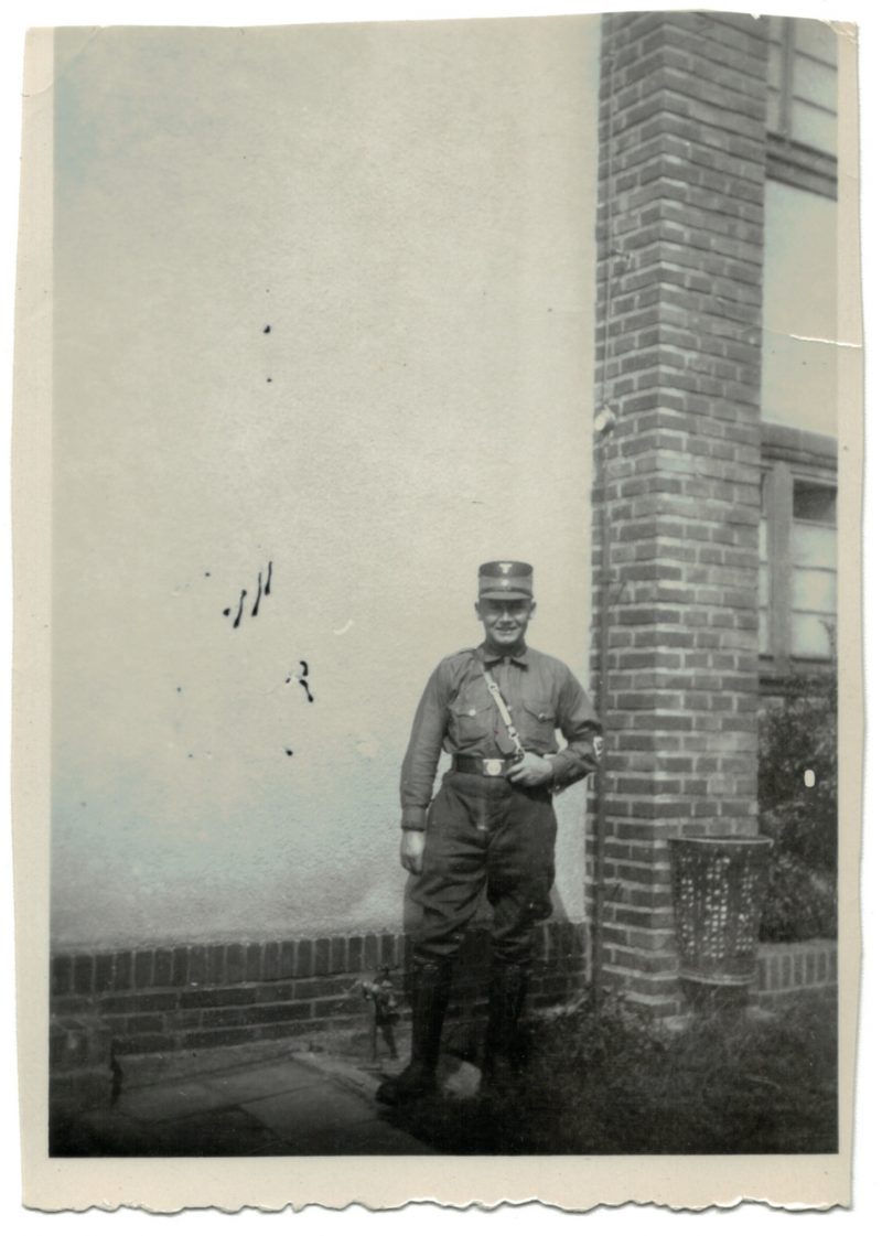 Photo papier originale - Photo Soldat III Reich - Uniforme - Guerre 39/45 - Snapshot - Soldat