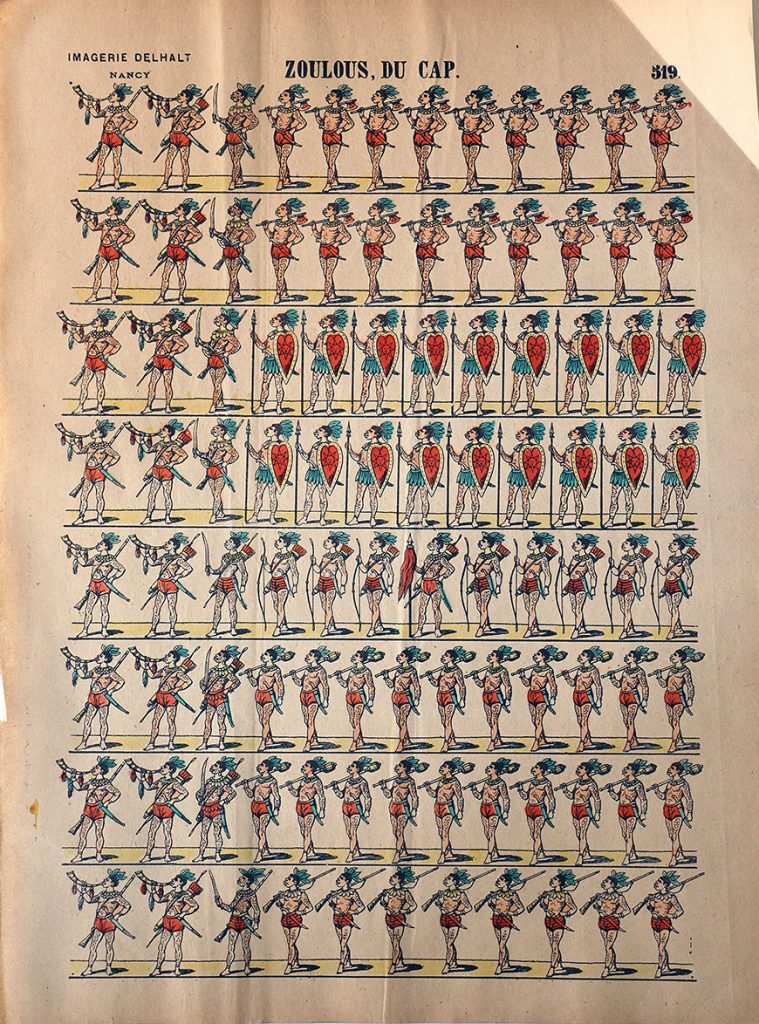5 Planches Imagerie Dehalt Nancy - Imagerie Populaire - N°256/255/254/522/519 - Tribu du Fleuve des Amazones - Mozambique - Indienne - Birmanie - Zoulous
