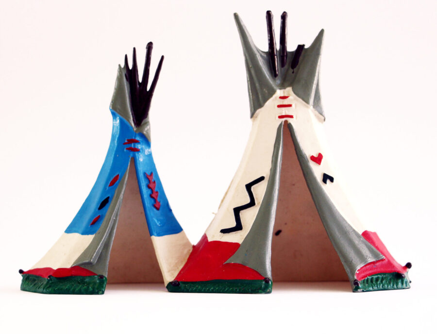 Figurine Starlux Typie Camp Indien des Plaines