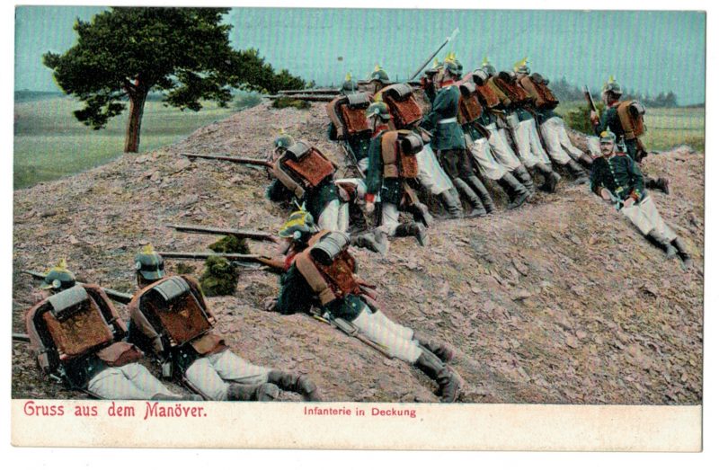 Série 45 Cartes Postale - Armée Allemande - Uniforme XIX - Guerre 14/18 - Campagne - Bivouac - Manoeuvre