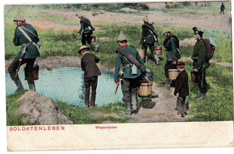 Série 45 Cartes Postale - Armée Allemande - Uniforme XIX - Guerre 14/18 - Campagne - Bivouac - Manoeuvre