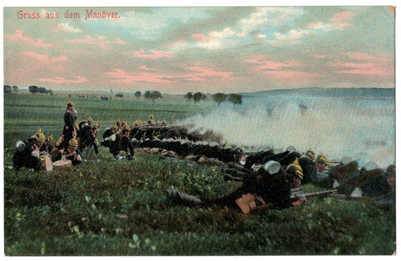 Série 45 Cartes Postale - Armée Allemande - Uniforme XIX - Guerre 14/18 - Campagne - Bivouac - Manoeuvre