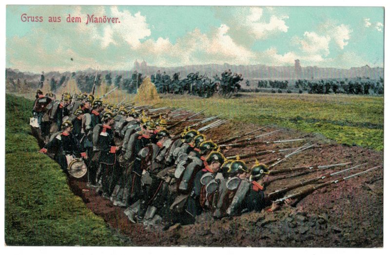 Série 45 Cartes Postale - Armée Allemande - Uniforme XIX - Guerre 14/18 - Campagne - Bivouac - Manoeuvre