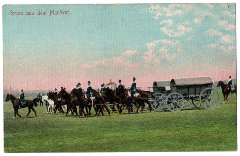 Série 45 Cartes Postale - Armée Allemande - Uniforme XIX - Guerre 14/18 - Campagne - Bivouac - Manoeuvre