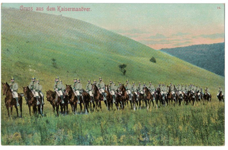 Série 45 Cartes Postale - Armée Allemande - Uniforme XIX - Guerre 14/18 - Campagne - Bivouac - Manoeuvre