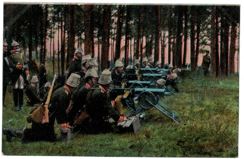 Série 45 Cartes Postale - Armée Allemande - Uniforme XIX - Guerre 14/18 - Campagne - Bivouac - Manoeuvre