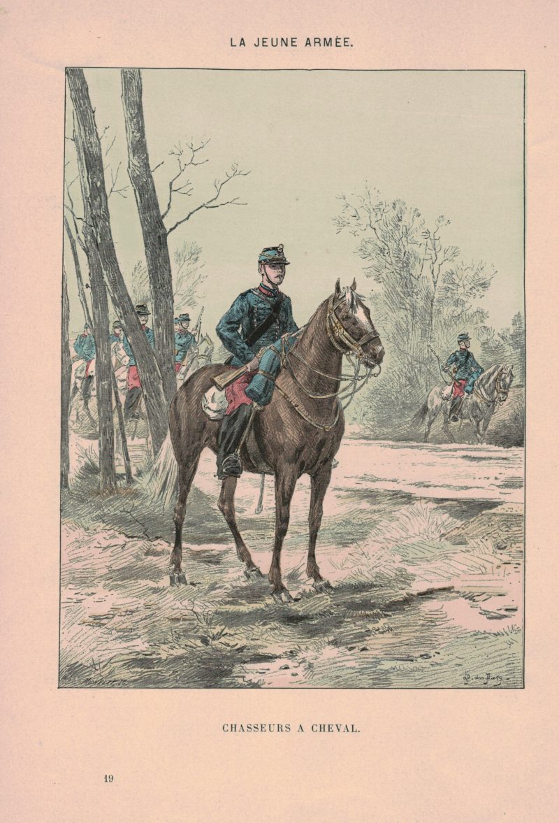 Armée Française 3ème République - La jeune armée - Illustrations Uniforme - Soldat - 1898