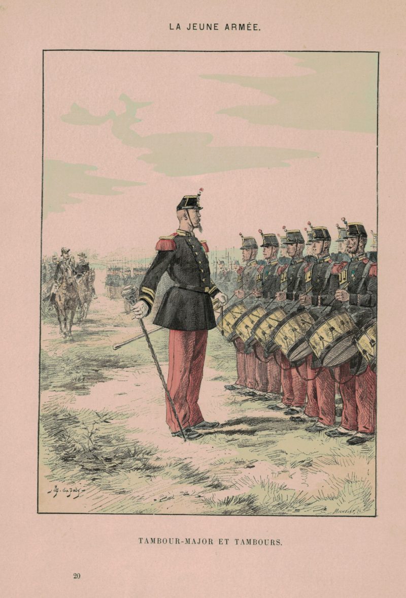 Armée Française 3ème République - La jeune armée - Illustrations Uniforme - Soldat - 1898