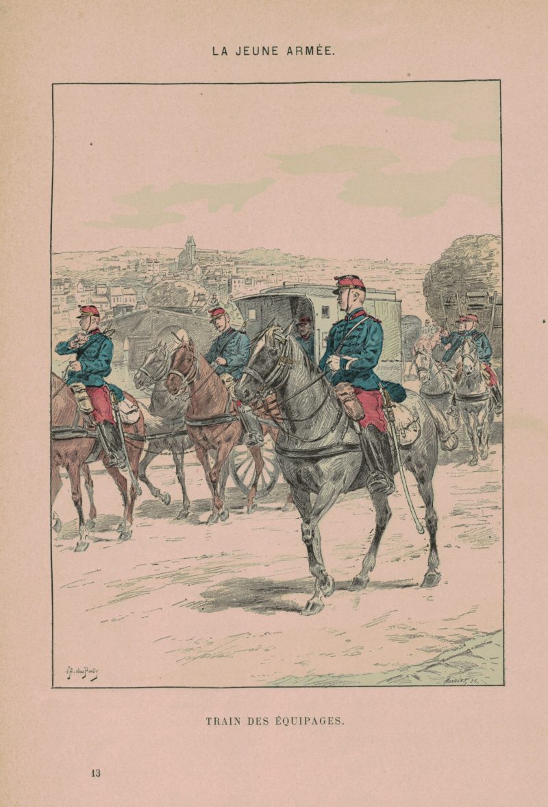 Armée Française 3ème République - La jeune armée - Illustrations Uniforme - Soldat - 1898