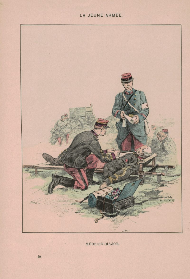 Armée Française 3ème République - La jeune armée - Illustrations Uniforme - Soldat - 1898