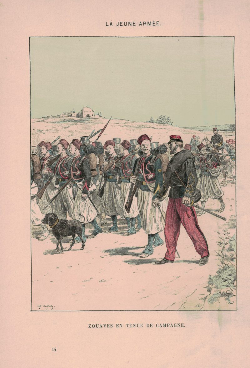 Armée Française 3ème République - La jeune armée - Illustrations Uniforme - Soldat - 1898