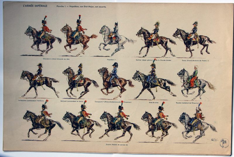 Petits Soldats - L'armée Impériale - 1804-1815 - Jean Augé- 8 Planches complet - Editions Jean Augé - Empire - Napoléon