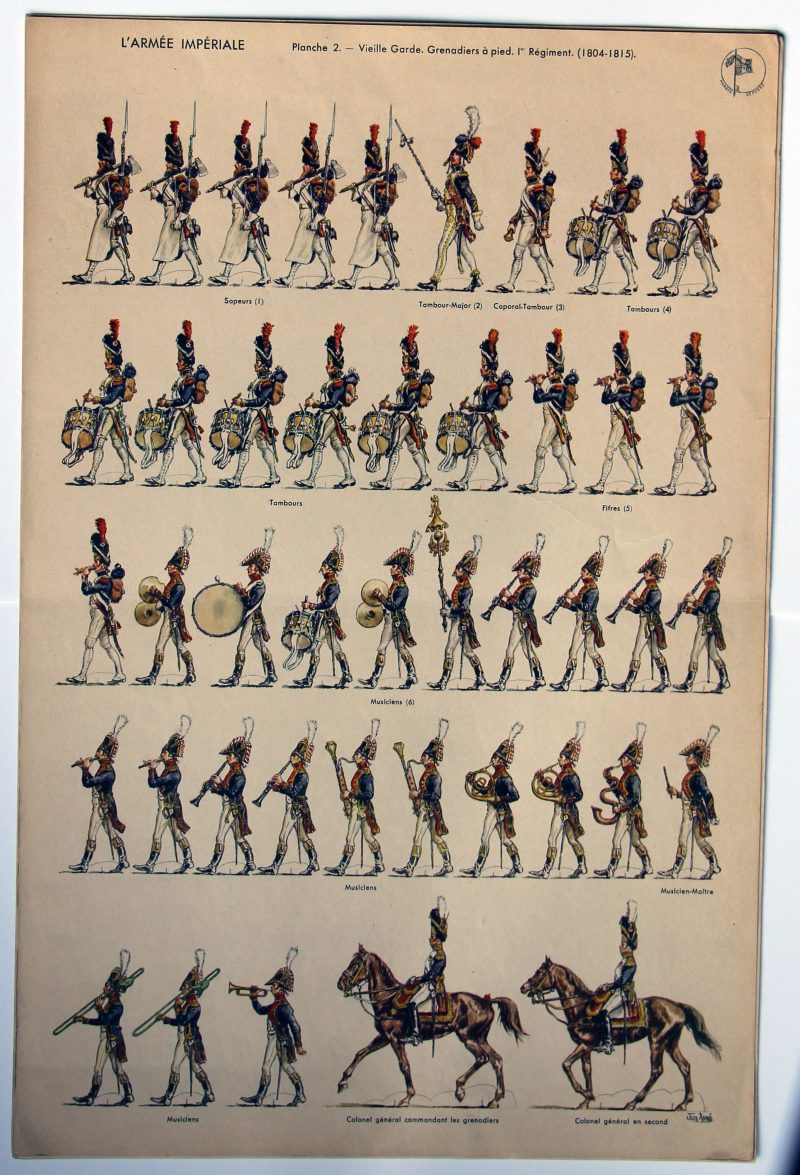 Petits Soldats - L'armée Impériale - 1804-1815 - Jean Augé- 8 Planches complet - Editions Jean Augé - Empire - Napoléon