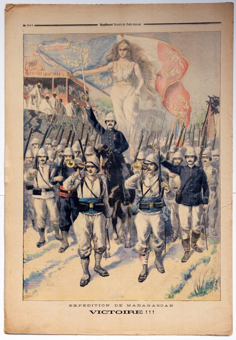 Le petit journal - supplément illustré - 27 octobre 1895 - Expédition de Madagascar - Victoire