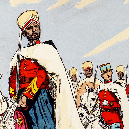 4 Régiment de Spahis Marocains - Maurice Toussaint - Le Passepoil