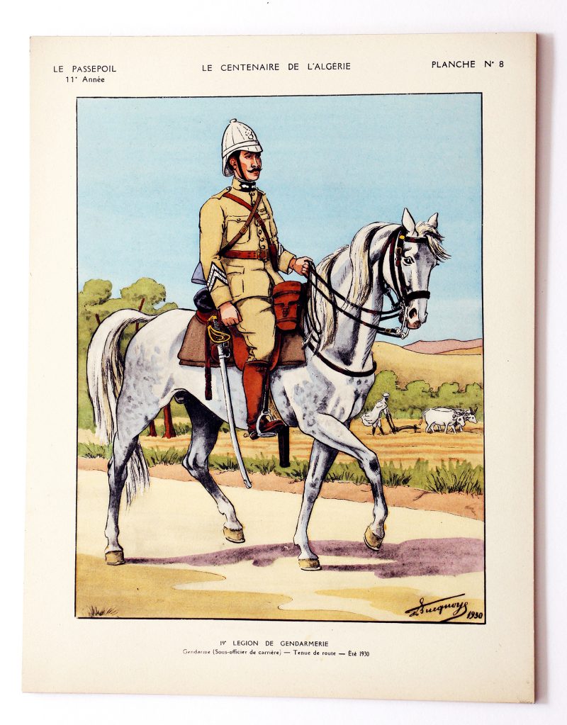 Le passepoil année 1931 complète - 11 année N°1 et 2 - Bucquoy - Uniformes Armée Française -Centenaire de la Conquête de l'Algérie