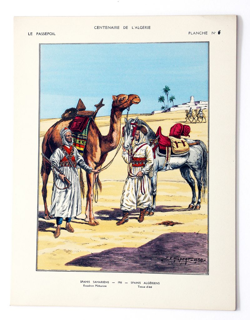 Le passepoil année 1931 complète - 11 année N°1 et 2 - Bucquoy - Uniformes Armée Française -Centenaire de la Conquête de l'Algérie