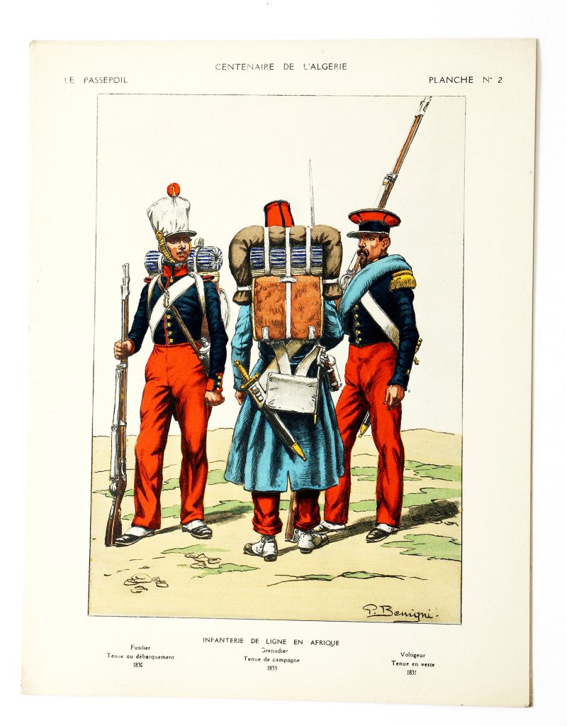 Le passepoil année 1931 complète - 11 année N°1 et 2 - Bucquoy - Uniformes Armée Française -Centenaire de la Conquête de l'Algérie