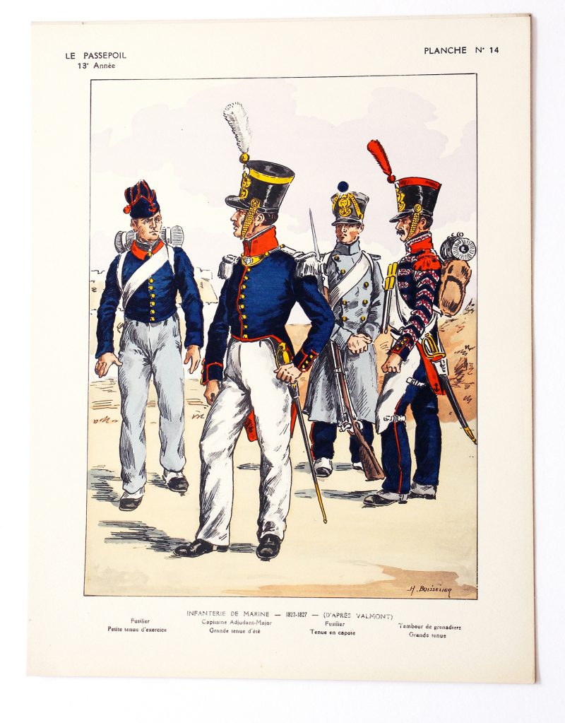 Le passepoil année 1933 complète - 13 année N°4 - Bucquoy - Uniformes Armée Française