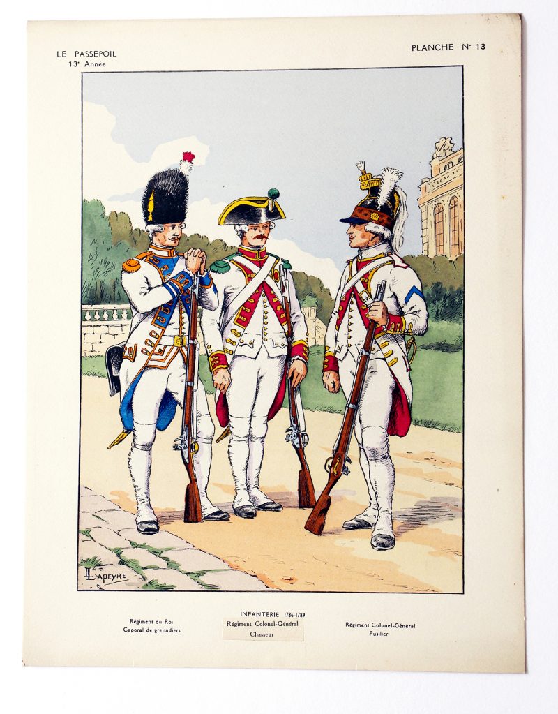 Le passepoil année 1933 complète - 13 année N°4 - Bucquoy - Uniformes Armée Française