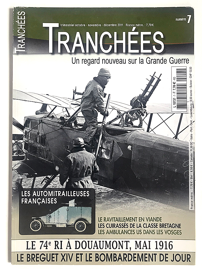 Revue Tranchée N°7 - Les automitrailleuses françaises