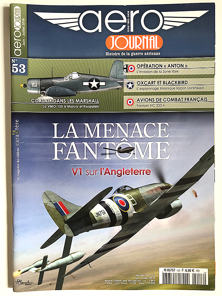 Revue Aéro Journal - N°53 - Aviation - La menace fantôme - V1 sur l'Angleterre