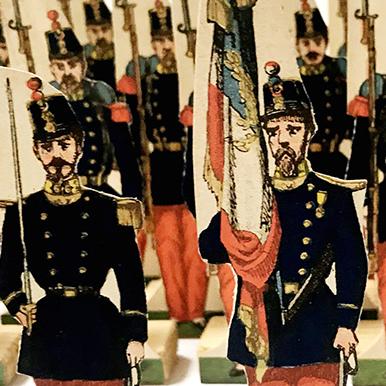 Petits Soldats de Strasbourg - Infanterie de Ligne 1872 - Planche Fischbach - Uniforme - 3eme Republique