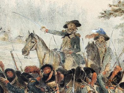 2 Gravures XIX - Raffet - Révolution - Empire - Siège de Toulon et Abordez l'ennemi franchement, à la baïonnette - 1792