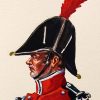 Superbe et Grande Peinture Encre et Gouache originale - Henry Boisselier - Musicien de dragons - Camp de Dresde - 1er Empire - Napoléon 1er