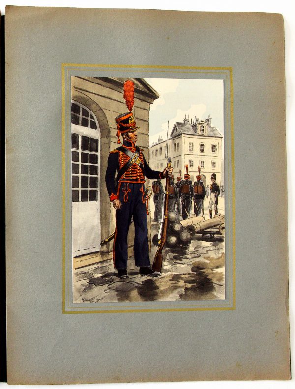 Napoléon et sa Garde - Maurice Toussaint